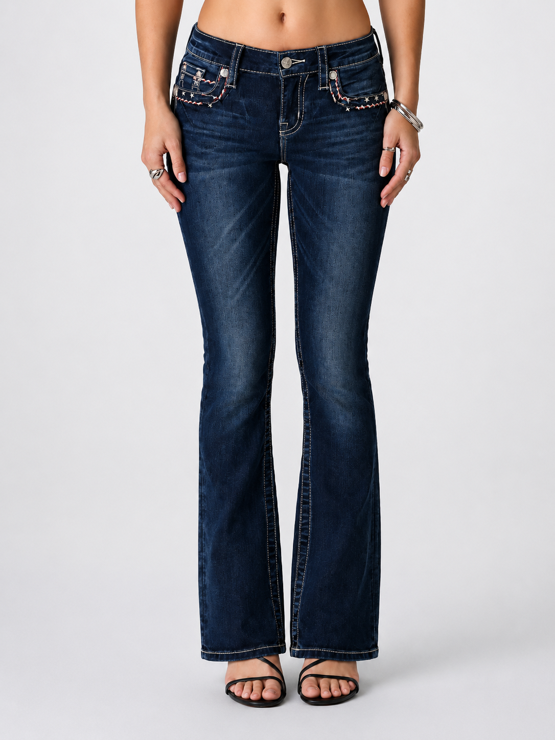 M5012B76 - Bootcut Jeans