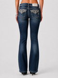 M9723B - Bootcut Jeans