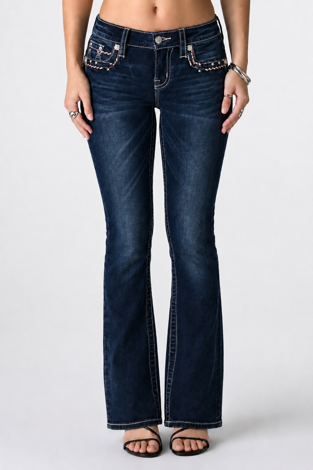 M5012B76 - Bootcut Jeans