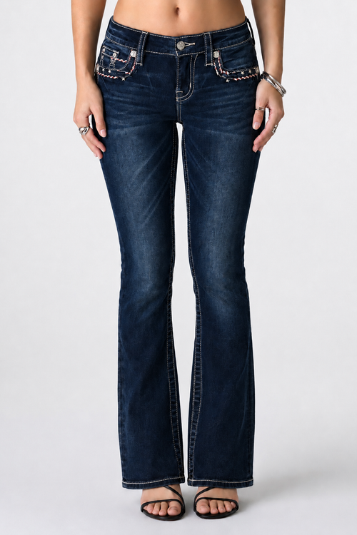 M5012B76 - Bootcut Jeans