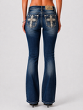 M9930B - Bootcut Jeans