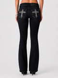 M9711B - Bootcut Jeans